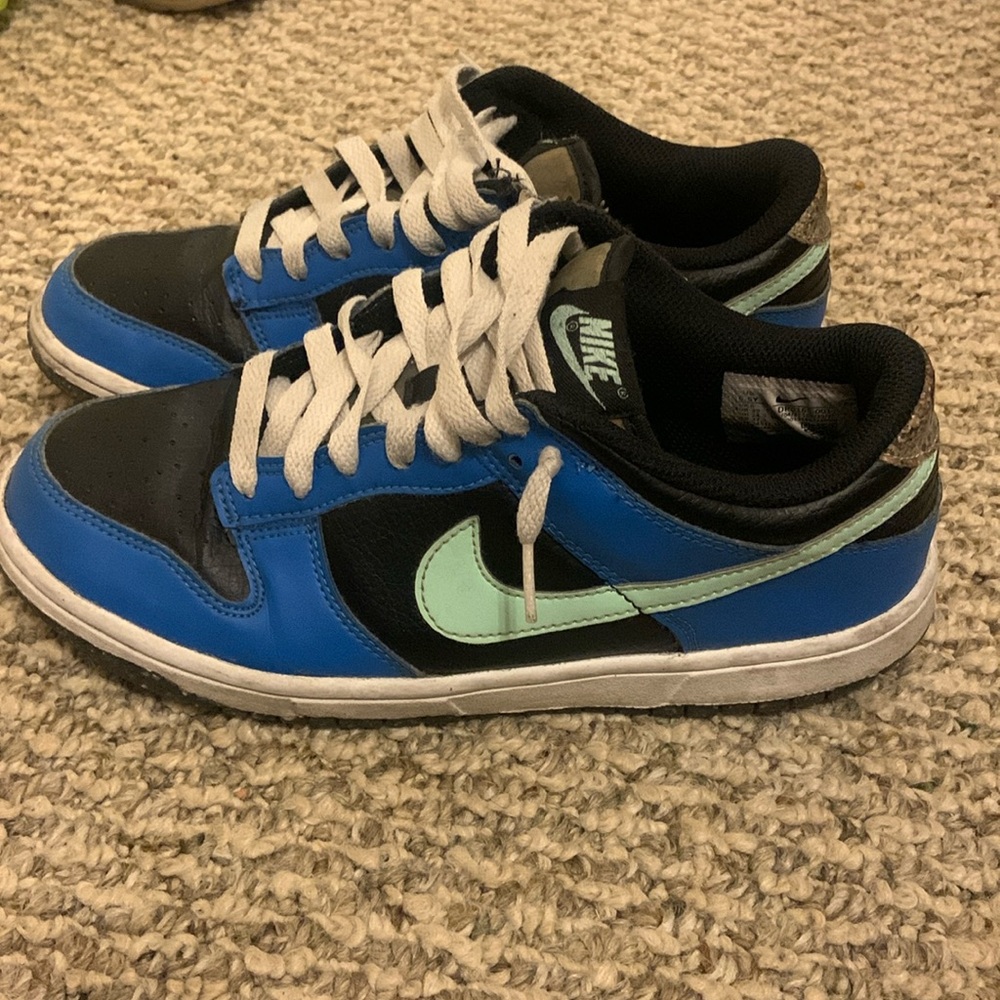 Blue & Black Nike dunks